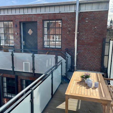 Loftwohnung 2 Simmerdeis An Der Gracht Friedrichstadt Ngoại thất bức ảnh