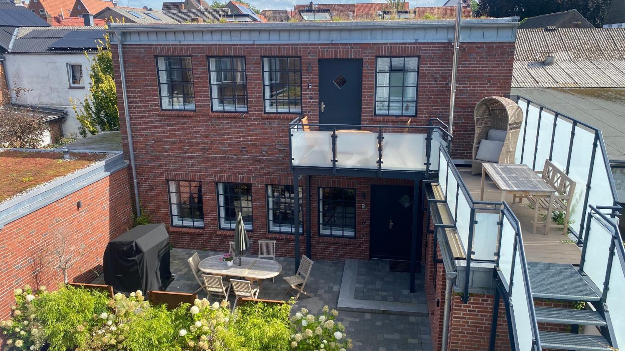Loftwohnung 2 Simmerdeis An Der Gracht Friedrichstadt Ngoại thất bức ảnh