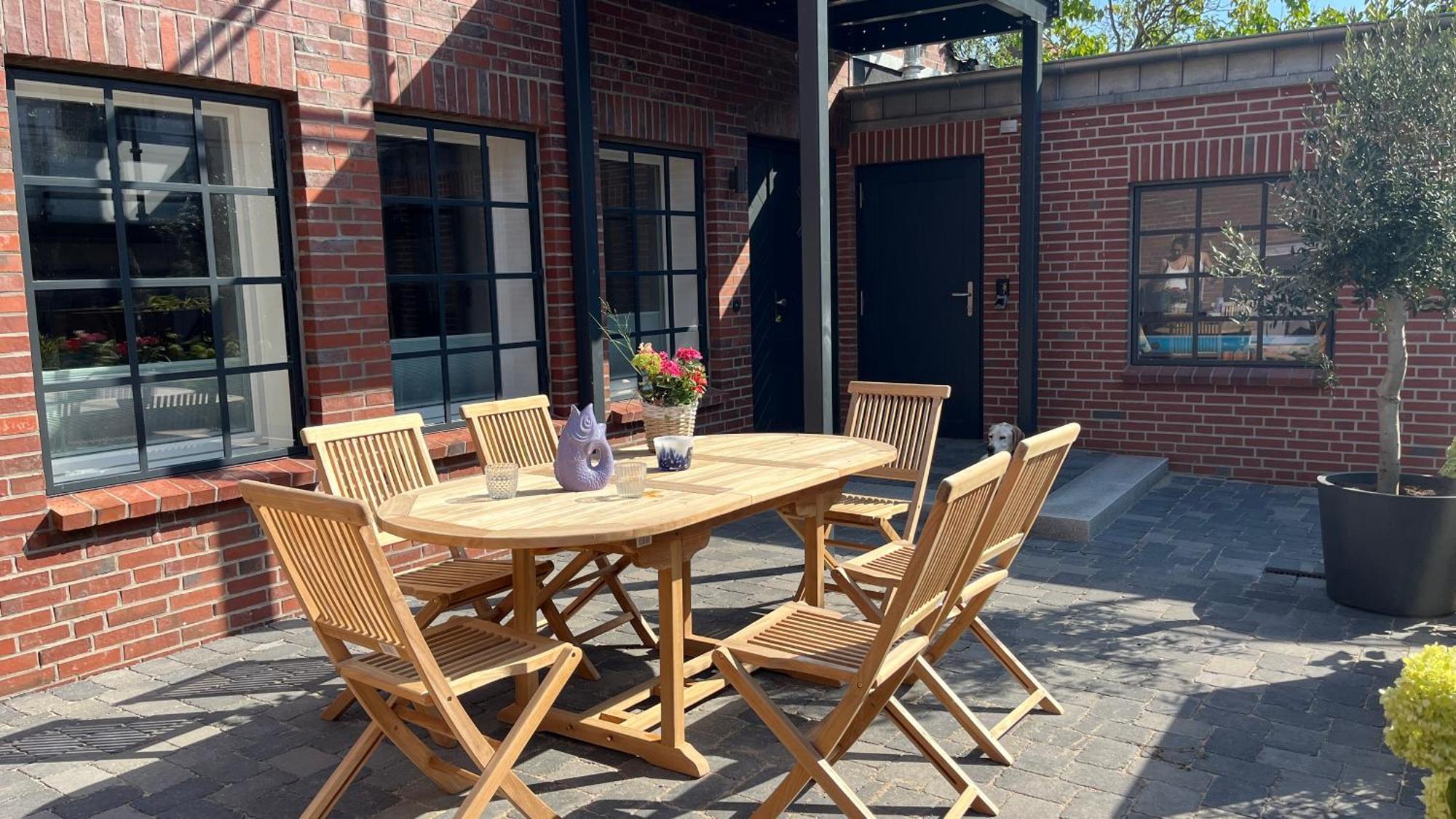 Loftwohnung 2 Simmerdeis An Der Gracht Friedrichstadt Ngoại thất bức ảnh